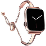 สายรัดนาฬิกาสร้อยข้อมือสแตนเลส สำหรับ Apple Watch Ultra 49mm / Series 8&7 45mm / SE 2&6&SE&5&4 44mm / 3&2&1 42mm, สำหรับ Apple Watch Series 8&7 41mm / SE 2&6&SE&5&4 40mm / 3&2&1 38mm