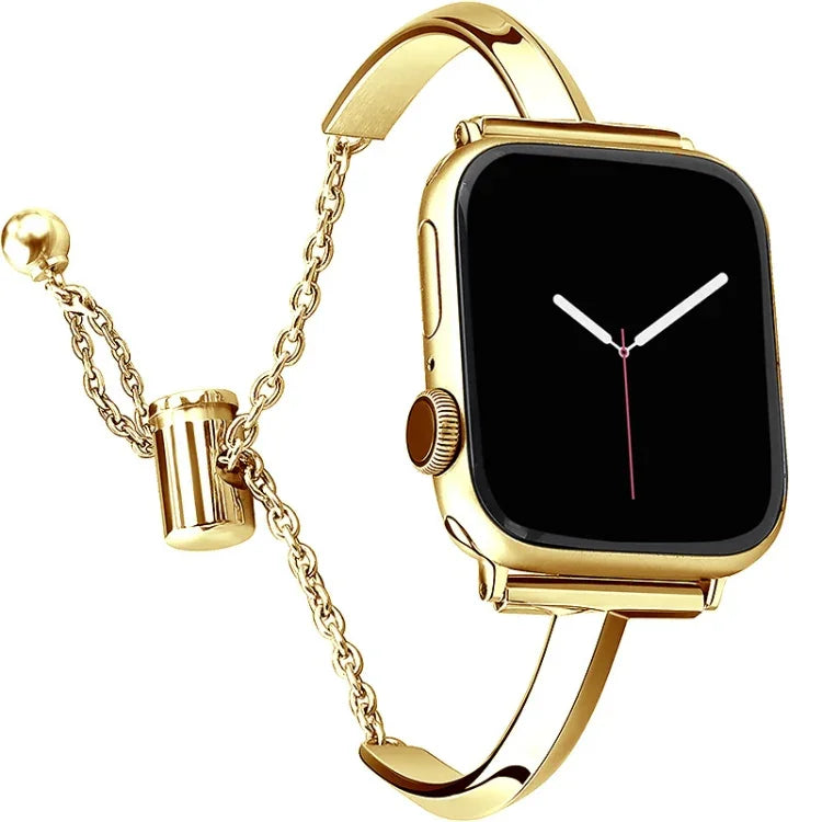 สายรัดนาฬิกาสร้อยข้อมือสแตนเลส สำหรับ Apple Watch Ultra 49mm / Series 8&7 45mm / SE 2&6&SE&5&4 44mm / 3&2&1 42mm, สำหรับ Apple Watch Series 8&7 41mm / SE 2&6&SE&5&4 40mm / 3&2&1 38mm
