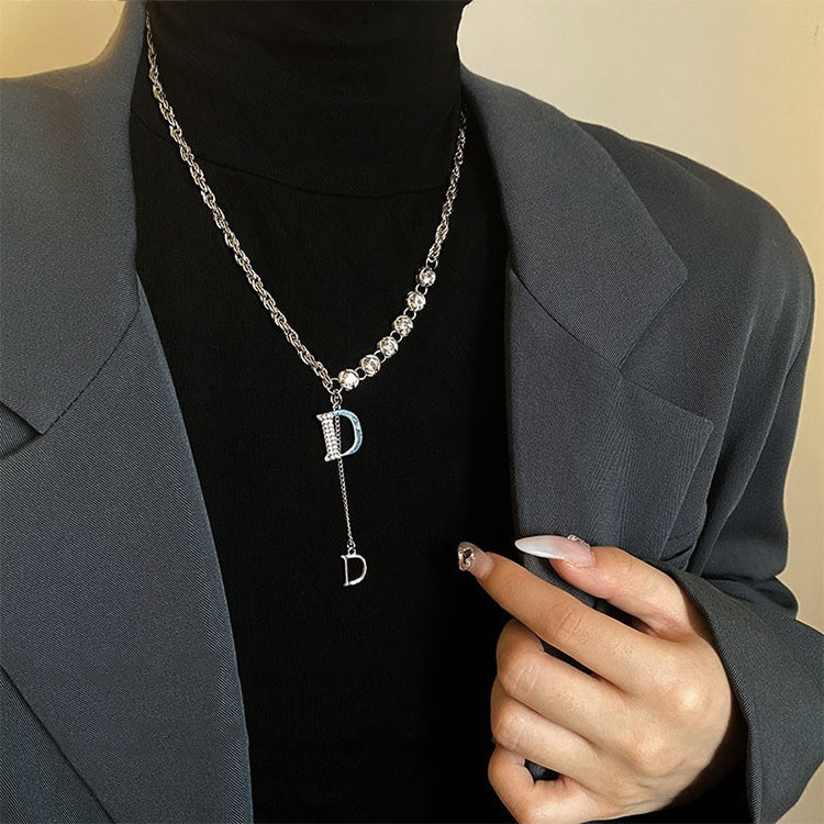 สร้อยคอสเตนเลสไทเทเนียมตัวอักษรผู้หญิงแบบอเนกประสงค์สายบิด, XL2001, XL1951, XL1400, XL1437, XL2010, XL1505, XL1839, XL1864, XL1502, XL1570, XL1170, XL1459, XL1788, XL1780, XL1946, XL1089, XL1958, XL1983, XL1941, XL1944, XL1090, XL1114, XL1791, XL179...