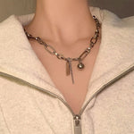 สร้อยคอสเตนเลสไทเทเนียมตัวอักษรผู้หญิงแบบอเนกประสงค์สายบิด, XL2001, XL1951, XL1400, XL1437, XL2010, XL1505, XL1839, XL1864, XL1502, XL1570, XL1170, XL1459, XL1788, XL1780, XL1946, XL1089, XL1958, XL1983, XL1941, XL1944, XL1090, XL1114, XL1791, XL179...