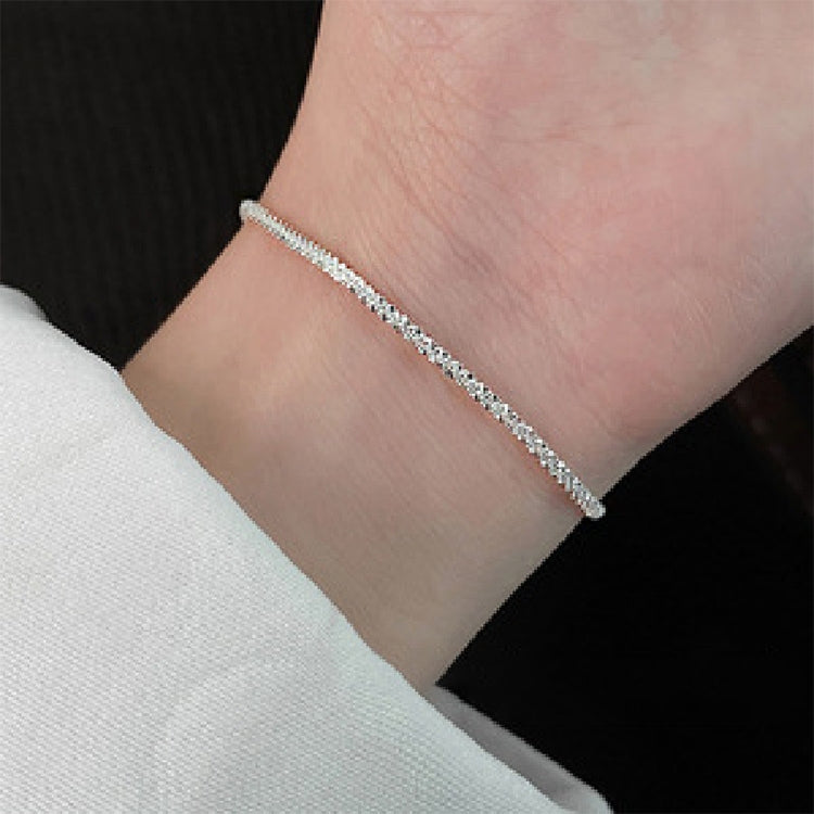 สร้อยข้อมือผู้หญิงเงินสเตอร์ลิงดีไซน์กุหลาบเล็ก, สเปค: SL0004, SL0004, SL0153, SL0543, SL0490, SL0654, SL0661, SL0754, SL0700, XL0140, JL0004 ข้อเท้า