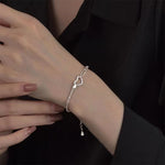 สร้อยข้อมือผู้หญิงเงินสเตอร์ลิงดีไซน์กุหลาบเล็ก, สเปค: SL0004, SL0004, SL0153, SL0543, SL0490, SL0654, SL0661, SL0754, SL0700, XL0140, JL0004 ข้อเท้า
