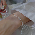 สร้อยข้อมือผู้หญิงเงินสเตอร์ลิงดีไซน์กุหลาบเล็ก, สเปค: SL0004, SL0004, SL0153, SL0543, SL0490, SL0654, SL0661, SL0754, SL0700, XL0140, JL0004 ข้อเท้า