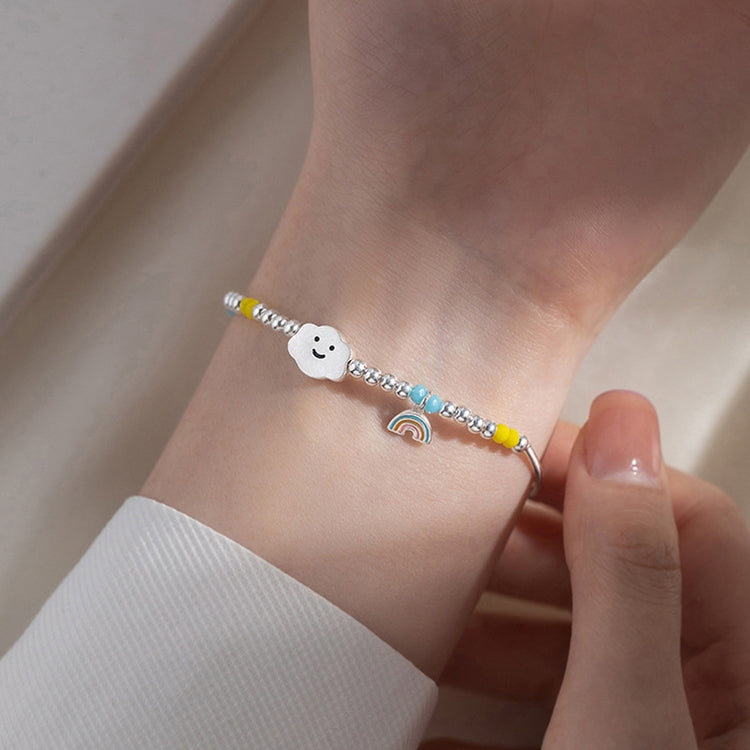 สร้อยข้อมือผู้หญิงเงินสเตอร์ลิงดีไซน์กุหลาบเล็ก, สเปค: SL0004, SL0004, SL0153, SL0543, SL0490, SL0654, SL0661, SL0754, SL0700, XL0140, JL0004 ข้อเท้า