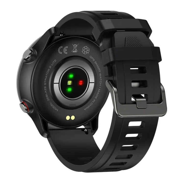 นาฬิกาอัจฉริยะกันน้ำ 5 ATM Zeblaze Stratos 2 Lite หน้าจอ IPS ขนาด 1.32 นิ้ว รองรับการตรวจวัดอัตราการเต้นของหัวใจ / โหมดกีฬา