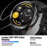 นาฬิกาอัจฉริยะกันน้ำ 5 ATM Zeblaze Stratos 2 Lite หน้าจอ IPS ขนาด 1.32 นิ้ว รองรับการตรวจวัดอัตราการเต้นของหัวใจ / โหมดกีฬา