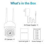 ESCAM PVR007 กล้อง WiFi HD อัจฉริยะ 3MP รองรับกลางคืนสีเต็ม / ตรวจจับการเคลื่อนไหว / สัญญาณเตือนเสียง / การ์ด TF, PVR007