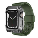 สายรัดนาฬิกา NILLKIN Ruidong ซีรีส์โลหะผสม + TPU แบบบูรณาการ สำหรับ Apple Watch Series 8&7 45mm