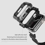 สายรัดนาฬิกา NILLKIN Ruidong ซีรีส์โลหะผสม + TPU แบบบูรณาการ สำหรับ Apple Watch Series 8&7 45mm
