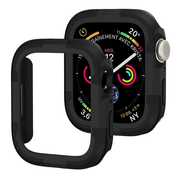 เคสกรอบเกราะสำหรับนาฬิกา สำหรับ Apple Watch Series 9 / 8 / 7 41mm, สำหรับ Apple Watch Series SE 2&6&SE&5&4 44mm, สำหรับ Apple Watch Series 9 / 8 / 7 45mm, สำหรับ Apple Watch Ultra 3 / 2 / 1 49mm, สำหรับ Apple Watch Series SE 2&6&SE&5&4 40mm