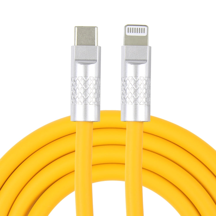 Mech ซีรีส์ สายชาร์จเร็ว 120W USB-C / Type-C เป็น 8 Pin ปลั๊กโลหะ ซิลิโคน, ความยาว 1.2m, 8 Pin, 1.2m Type-C เป็น 8 Pin
