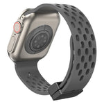 สายรัดนาฬิกาซิลิโคนหัวล็อกแม่เหล็ก สำหรับ Apple Watch Series 8&7 41mm, สำหรับ Apple Watch Series 8&7 45mm
