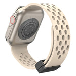 สายรัดนาฬิกาซิลิโคนหัวล็อกแม่เหล็ก สำหรับ Apple Watch Series 8&7 41mm, สำหรับ Apple Watch Series 8&7 45mm