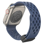 สายรัดนาฬิกาซิลิโคนหัวล็อกแม่เหล็ก สำหรับ Apple Watch Series 8&7 41mm, สำหรับ Apple Watch Series 8&7 45mm