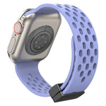 สายรัดนาฬิกาซิลิโคนหัวล็อกแม่เหล็ก สำหรับ Apple Watch Series 8&7 41mm, สำหรับ Apple Watch Series 8&7 45mm