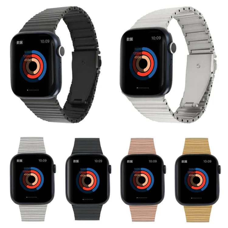 สายรัดข้อมือโลหะ Ocean สำหรับ Apple Watch 42 มม., Apple Watch 7 41 มม.