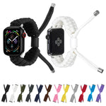 สายรัดนาฬิกาซิลิโคนเรียบยืดหยุ่น สำหรับ Apple Watch 9 ขนาด 45 มม., สำหรับ Apple Watch 9 ขนาด 41 มม.