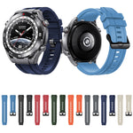 For Huawei Watch Ultimate Silicone Replacement Watch Band, 2pcs Regular Style, 3pcs Longer Style
