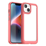 เคสโทรศัพท์อะคริลิก + TPU ซีรีส์สีสัน สำหรับ iPhone 15