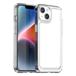 เคสโทรศัพท์อะคริลิก + TPU ซีรีส์สีสัน สำหรับ iPhone 15