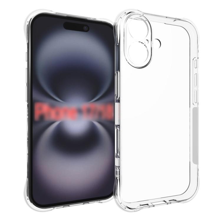 เคสโทรศัพท์ TPU หนา กันกระแทก กันลื่น สำหรับ iPhone 17e / 16e, iPhone 17 Pro Max, iPhone 17 Pro, iPhone 17, iPhone Air, iPhone 16 Pro Max, iPhone 16 Pro, iPhone 16 Plus, iPhone 16, iPhone 15 Pro Max