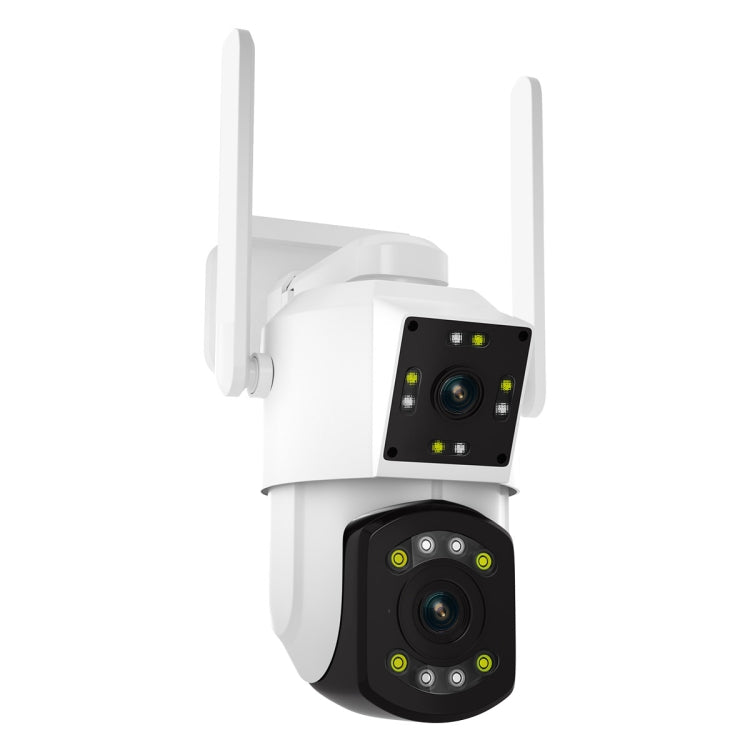 กล้อง ESCAM PT210 เลนส์คู่ 3MP พร้อมหน้าจอคู่ รองรับ WiFi, การสื่อสารสองทาง, ตรวจจับการเคลื่อนไหว และเก็บข้อมูลบนคลาวด์, PT210