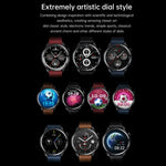 T52 1.39 inch IP67 Waterproof Silicone Band Smart Watch Supports Bluetooth Call / Blood Oxygen / Body Temperature Monitoring, Silicone Band (Blue), Silicone Band (Black), Leather Band (Red)