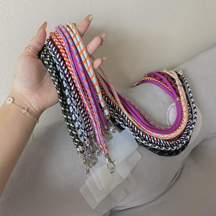 สายคล้องโทรศัพท์มือถือสีผสมอเนกประสงค์