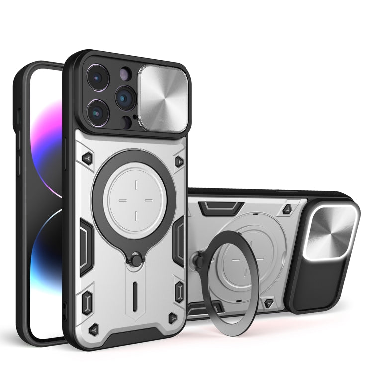 CD Texture Sliding Camshield Magnetic Holder Phone Case, For iPhone 14 Pro Max, For iPhone 13 Pro Max, For iPhone 13 Pro, For iPhone 13, For iPhone 12, For iPhone 12 Pro Max, For iPhone 12 Pro, For iPhone 11 Pro Max