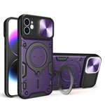 เคสโทรศัพท์ที่มีที่ยึดแม่เหล็กแบบเลื่อนลาย CD สำหรับ iPhone 11, สำหรับ iPhone 11 Pro