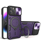 เคสโทรศัพท์ที่มีที่ยึดแม่เหล็กแบบเลื่อนลาย CD สำหรับ iPhone 11, สำหรับ iPhone 11 Pro