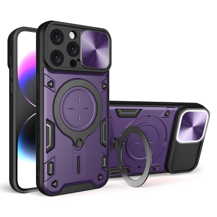 เคสโทรศัพท์ที่มีที่ยึดแม่เหล็กแบบเลื่อนลาย CD สำหรับ iPhone 17e / 16e, สำหรับ iPhone 17 Pro Max, สำหรับ iPhone 17 Pro, สำหรับ iPhone 17, สำหรับ iPhone Air, สำหรับ iPhone 16 Pro Max, สำหรับ iPhone 16 Pro, สำหรับ iPhone 16 Plus