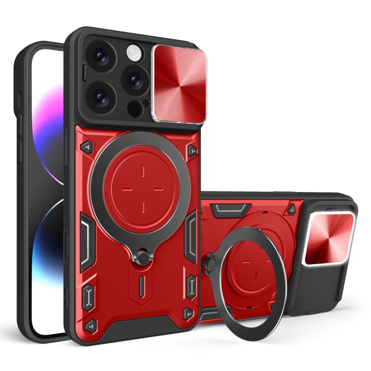 เคสโทรศัพท์ที่มีที่ยึดแม่เหล็กแบบเลื่อนลาย CD สำหรับ iPhone 17e / 16e, สำหรับ iPhone 17 Pro Max, สำหรับ iPhone 17 Pro, สำหรับ iPhone 17, สำหรับ iPhone Air, สำหรับ iPhone 16 Pro Max, สำหรับ iPhone 16 Pro, สำหรับ iPhone 16 Plus