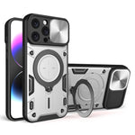 เคสโทรศัพท์ที่มีที่ยึดแม่เหล็กแบบเลื่อนลาย CD สำหรับ iPhone 17e / 16e, สำหรับ iPhone 17 Pro Max, สำหรับ iPhone 17 Pro, สำหรับ iPhone 17, สำหรับ iPhone Air, สำหรับ iPhone 16 Pro Max, สำหรับ iPhone 16 Pro, สำหรับ iPhone 16 Plus