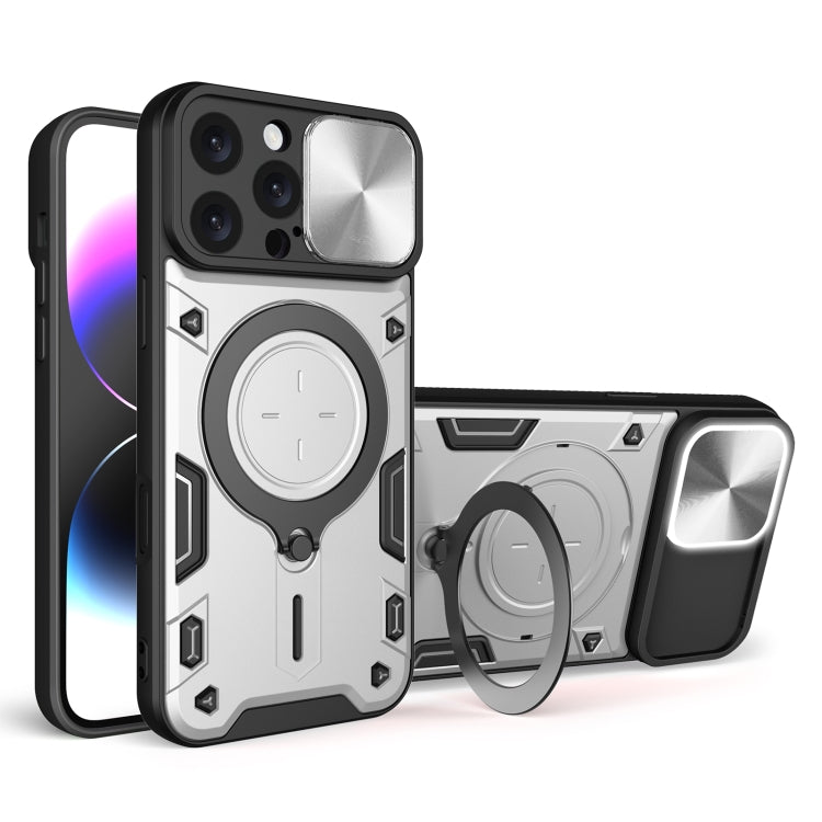 เคสโทรศัพท์ที่มีที่ยึดแม่เหล็กแบบเลื่อนลาย CD สำหรับ iPhone 17e / 16e, สำหรับ iPhone 17 Pro Max, สำหรับ iPhone 17 Pro, สำหรับ iPhone 17, สำหรับ iPhone Air, สำหรับ iPhone 16 Pro Max, สำหรับ iPhone 16 Pro, สำหรับ iPhone 16 Plus
