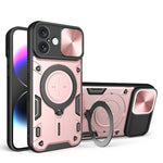 เคสโทรศัพท์ที่มีที่ยึดแม่เหล็กแบบเลื่อนลาย CD สำหรับ iPhone 17e / 16e, สำหรับ iPhone 17 Pro Max, สำหรับ iPhone 17 Pro, สำหรับ iPhone 17, สำหรับ iPhone Air, สำหรับ iPhone 16 Pro Max, สำหรับ iPhone 16 Pro, สำหรับ iPhone 16 Plus