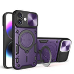 เคสโทรศัพท์ที่มีที่ยึดแม่เหล็กแบบเลื่อนลาย CD สำหรับ iPhone 17e / 16e, สำหรับ iPhone 17 Pro Max, สำหรับ iPhone 17 Pro, สำหรับ iPhone 17, สำหรับ iPhone Air, สำหรับ iPhone 16 Pro Max, สำหรับ iPhone 16 Pro, สำหรับ iPhone 16 Plus