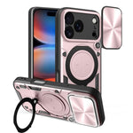 เคสโทรศัพท์ที่มีที่ยึดแม่เหล็กแบบเลื่อนลาย CD สำหรับ iPhone 17e / 16e, สำหรับ iPhone 17 Pro Max, สำหรับ iPhone 17 Pro, สำหรับ iPhone 17, สำหรับ iPhone Air, สำหรับ iPhone 16 Pro Max, สำหรับ iPhone 16 Pro, สำหรับ iPhone 16 Plus
