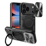 เคสโทรศัพท์ที่มีที่ยึดแม่เหล็กแบบเลื่อนลาย CD สำหรับ iPhone 17e / 16e, สำหรับ iPhone 17 Pro Max, สำหรับ iPhone 17 Pro, สำหรับ iPhone 17, สำหรับ iPhone Air, สำหรับ iPhone 16 Pro Max, สำหรับ iPhone 16 Pro, สำหรับ iPhone 16 Plus