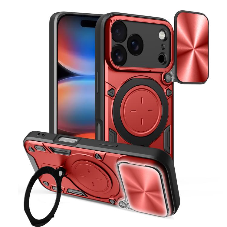 เคสโทรศัพท์ที่มีที่ยึดแม่เหล็กแบบเลื่อนลาย CD สำหรับ iPhone 17e / 16e, สำหรับ iPhone 17 Pro Max, สำหรับ iPhone 17 Pro, สำหรับ iPhone 17, สำหรับ iPhone Air, สำหรับ iPhone 16 Pro Max, สำหรับ iPhone 16 Pro, สำหรับ iPhone 16 Plus