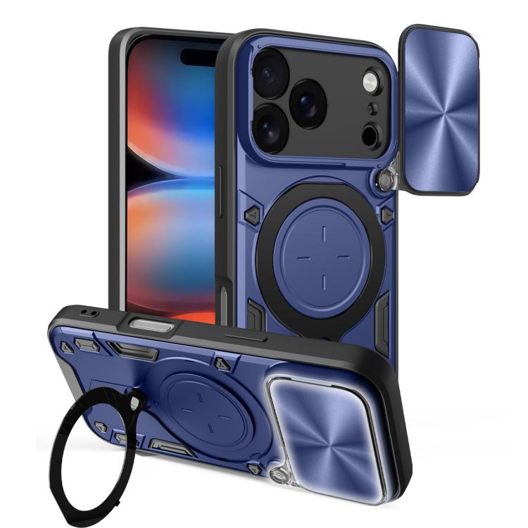 เคสโทรศัพท์ที่มีที่ยึดแม่เหล็กแบบเลื่อนลาย CD สำหรับ iPhone 17e / 16e, สำหรับ iPhone 17 Pro Max, สำหรับ iPhone 17 Pro, สำหรับ iPhone 17, สำหรับ iPhone Air, สำหรับ iPhone 16 Pro Max, สำหรับ iPhone 16 Pro, สำหรับ iPhone 16 Plus