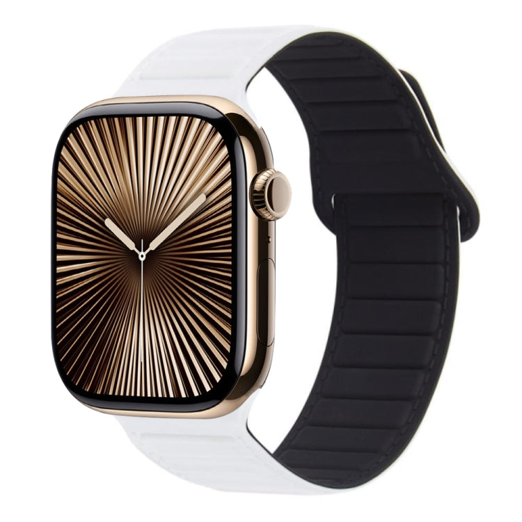 สายรัดนาฬิกาซิลิโคนแม่เหล็กแบบวง สำหรับ Apple Watch Series 10 46mm, สำหรับ Apple Watch Series 10 42mm, สำหรับ Apple Watch SE 2023 44mm