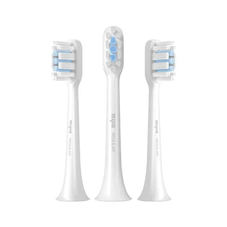 Original Xiaomi Mijia 3pcs Brush Head Standard Type for Sonic Electric Toothbrush T301 / T302, T301 & T302 Brush (White), T301 & T302 Brush (Black)