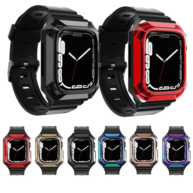 สายรัดนาฬิกา TPU แบบบูรณาการ Armor Case สำหรับ Apple Watch 2 38 มม. สำหรับ Apple Watch 42 มม. สำหรับ Apple Watch 38 มม.