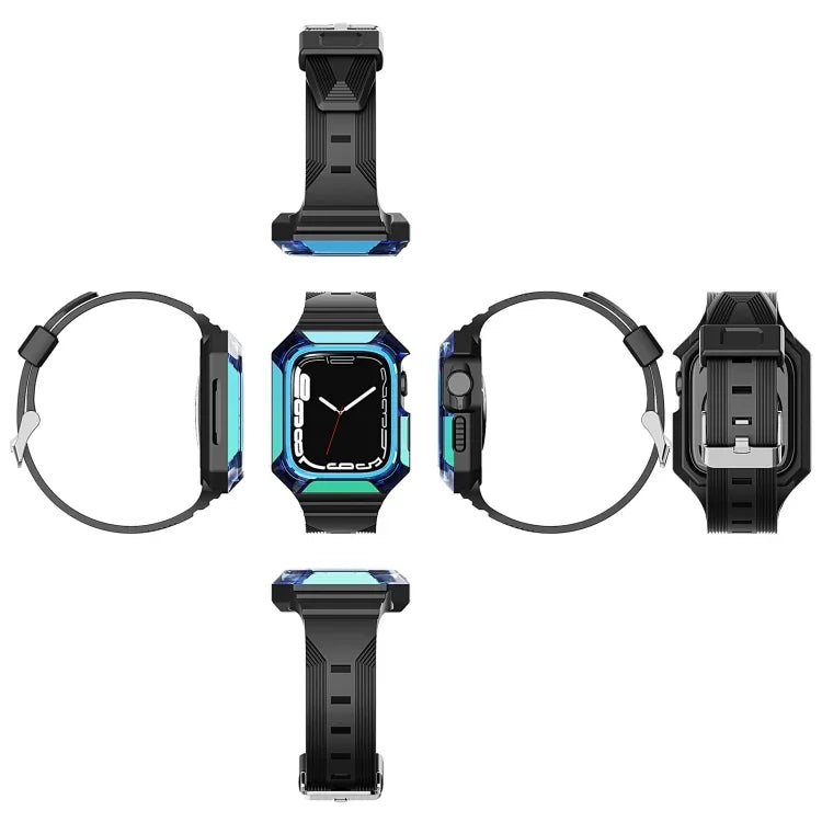 สายรัดนาฬิกา TPU แบบบูรณาการ Armor Case สำหรับ Apple Watch 2 38 มม. สำหรับ Apple Watch 42 มม. สำหรับ Apple Watch 38 มม.