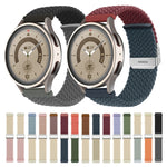 Buckle Braided Nylon Watch Band, 20mm, 22mm