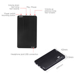 เครื่องบันทึกเสียงควบคุมอัจฉริยะลดเสียงรบกวน HD JNN M2 แบบบางพิเศษ, 4GB, 8GB, 16GB, 32GB, 64GB