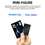 เครื่องบันทึกเสียงควบคุมอัจฉริยะลดเสียงรบกวน HD JNN M2 แบบบางพิเศษ, 4GB, 8GB, 16GB, 32GB, 64GB