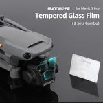 Sunnylife M3P-BHM578 ชุดฟิล์มกระจกนิรภัยกันระเบิด HD 2 ชุด, Sunnylife สำหรับ DJI Mavic 3 Pro