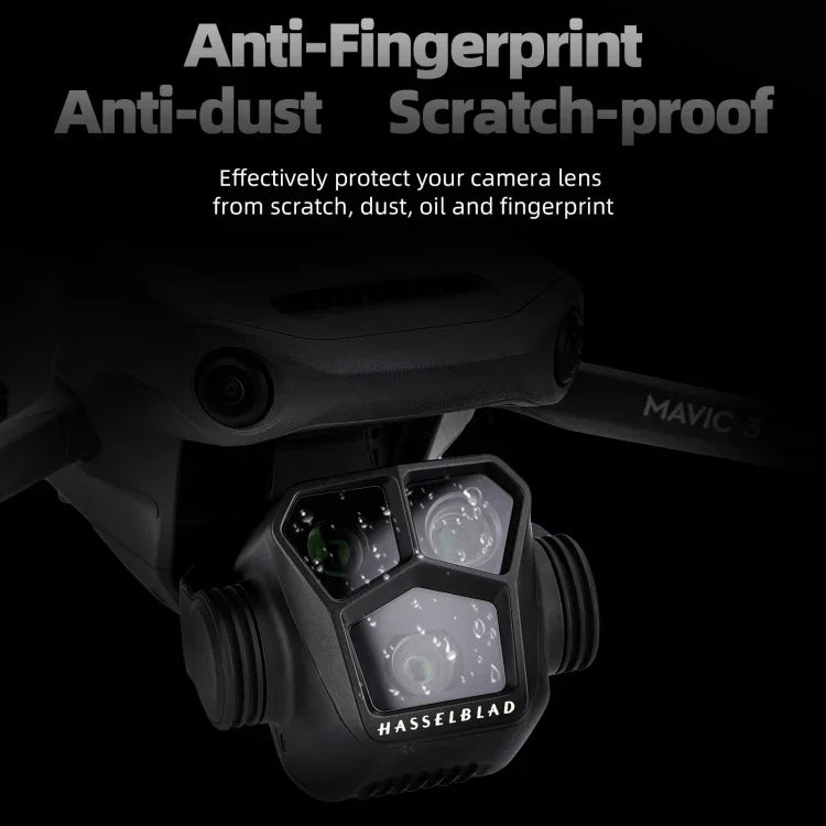 Sunnylife M3P-BHM578 ชุดฟิล์มกระจกนิรภัยกันระเบิด HD 2 ชุด, Sunnylife สำหรับ DJI Mavic 3 Pro